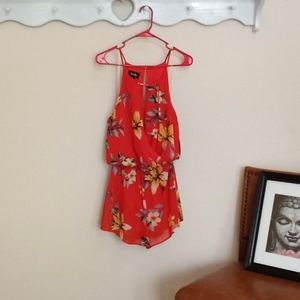 By&by floral short romper